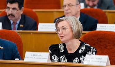 Заседание Законодательного Собрания Оренбургской области